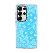 Galaxy S25 Ultra Clear Magnetic Case TRUE BLUE