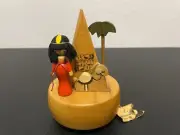 Schmid Vintage Wind Up Music Box Made in Japan Do You Know The Way To San Jose