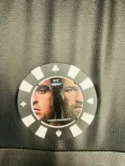 Conor Mcgregor Vs Poirier UFC 257 OVERSIZED PROMOTIONAL POKER CHIP RARE!!