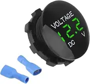 Car Tension Tester Car Tension to Test for 12V-24V Automotive Light Direct Replace The Voltmeter, Green Digital