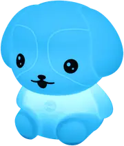 Crest Kids Multi-Coloured Rechargeable Night Light Puppy