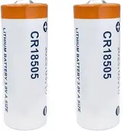 HOUYIBO 2PCS CR18505 Lithium Battery 3V 3000mAh Size A PLC Replacement Non-Rechargeable Disposable with Long-Lasting Power