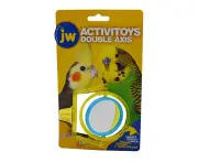 Double Axis Plastic Toy with Mirror for Small Birds by JW Insight