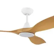 Eglo Noosa 60" ABS 3 Blade DC Ceiling Fan with 18W LED Tri Colour Light & Remote