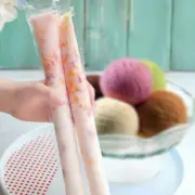 1000Pcs Ice Popsicle Molds Bags Disposable Candy Tube Zip-Lock Pouch Freeze Pops