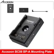 Accsoon TOPRIG BP-A Battery Mounting Plate 30W PD USB Fast Charging Canon Sony