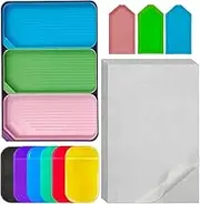 AIFUDA 33 Pcs Diamond Paintings Accessories and Tools, Different Size Diamond Trays, Anti-Slip Tools Sticky Mat and Diamond Paintings Release Paper for Diamond Art Paintings