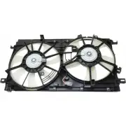 For Toyota Prius Radiator & A/C Condenser Fan Assembly 2016 17 18 2019 TO3115191 (for: Toyota)
