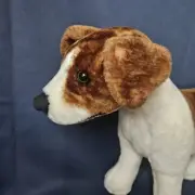 Jack Russell Terrier Plush Dog Melissa & Doug Realistic #4867 Large 20" Stuffed