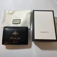 在飛比找蝦皮購物優惠-GUCCI 古馳 錢包 Blind For Love 對折 