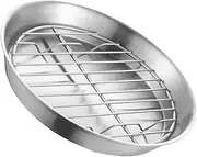 1 Set of Baking Cooling Racks with Pan Set Stainless Steel Baking Pan Tray Wire Rack for Cookie