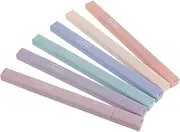 jojofuny 6pcs Aesthetic Highlighter Markers Colored Pens for Note Taking Book Marking Smooth Writing for Students Teachers and Scrapbooking