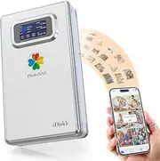 iDiskk 1TB Family&Personal NAS Photo Storage for iPhone External Hard Drive to Auto Backup and Share Photos & Videos,Wireless Remote Access,Real-time Sync Data for iPhone,iPad,PC,Mac,Android Phones