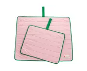 Pet Dog Cooling Mat Non-Slip Travel Roll Up Cool Pad Bed Outdoor L PINK