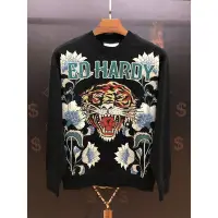 在飛比找Yahoo!奇摩拍賣優惠-亞軒潮店 潮款現出Ed Hardy 2021新款印花燙鉆老虎