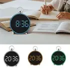 Wall-mounted Desktop Clock Temperature Digital LED Clocks for Bedroom