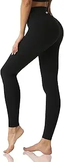 [Desol] High Waist Tummy Control Leggings for Women, 25"/28" Full Length Yoga Pants with Inner Pocket Running Butt Lifting Tights