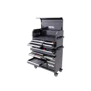 SP Tools 548Pcs Sumo Ser Power Hutch Toolkit - Metric/SAE 18 Drawer Black Foamed