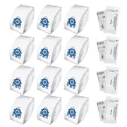 12/24/36 Vacuum Cleaner Bags For Miele FJM 3D Compact C1 C2 S4 S6 S291 S6210 S6220