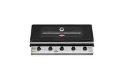 1200 Series Black Enamel 5 Burner Built In BBQ w/ Cast Iron Burners & Grills - BBG1250BB