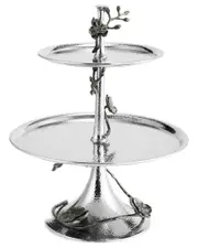 Michael Aram Black Orchid 2-Tier Etagere