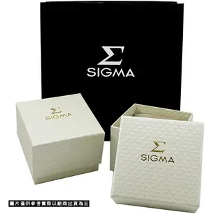 【SIGMA】簡約時尚 藍寶石鏡面情人對錶 1122M-B3 1122L-B3 藍/黑鋼