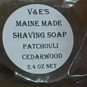 Glycerin Shaving Soap - Patchouli Cedar Wood