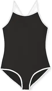 Forest(フォレスト) 8902 Women's Nostalgic School Swimsuit-Style Leotard
