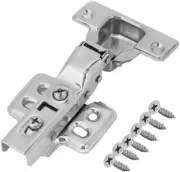 Cabinet Hinge Repair Plate Kit, Stainless Concealed Door Hinges Kitchen Cabinets