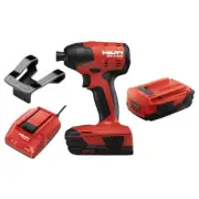Hilti 4-Compact Impact Driver 1/4" 22-V Li-Ion Cordless Brushless W/3-Gear Speed