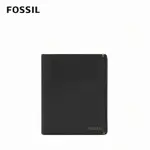 FOSSIL JOSHUA 仙人掌純素皮革皮夾-黑色 ML4462B001