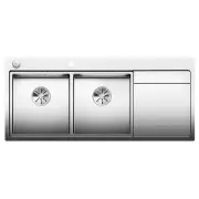 Blanco Double Bowl Sink with Drainer DIVON8SLK5