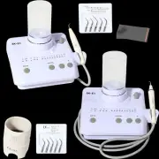 Portable Dental Ultrasonic Piezo Scaler w/ Handpiece Tips 2*Bottles Fit EMS/DTE