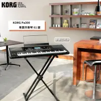 在飛比找Yahoo奇摩購物中心優惠-『KORG 電子琴』 PA300專業編曲自動伴奏琴 / 公司