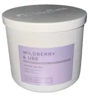 Bath & Body Work Wildberry And Ube 3-wick Candle LIMITED EDITION