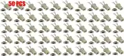 50 Pcs DB9 Female RS232 to RJ11 RJ12 6P6C Telephone Phone Line Modular Adapter