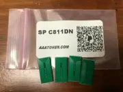 4 x Toner Reset Chip for Ricoh Aficio SP C811DN Color Laser Printer Refill