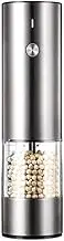 JSEIAJB Electric Pepper Grinder Stainless Steel Sea Salt Pepper Grinder Rechargeable Kitchen Utensils