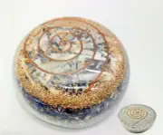 Sodalite Aluminium Orgonite Tower Buster EMF Protection Crystal Orgone New