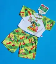 BUILD A BEAR Sleeper Elf Candy Canes Pajamas PJ Set BNWT Rare Retired