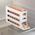 Refrigerator Egg Storage Box Kitchen Large Capacity Dedicated Carton Egg Rolling