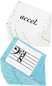 80pcs Music Music Flashcards for Beginners Flashcards for Music Notation Flashcards Rhythm Education Tool Music Instruction Cards Music Practice Cards Paper