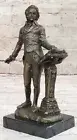 Thomas Jefferson Hall Fame Great Americans 100% Bronze Metal Art Deco Statue Sal