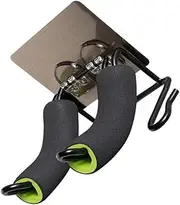 DRESSOOS Hair Dryer Storage Rack Wall-mounted Elegant Iron Shelf for Bathroom Modern Practical Design