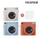 【FUJIFILM 富士】instax SQUARE SQ1 方形拍立得相機 公司貨(送底片透明保護套20入)