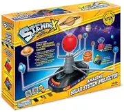 Kenisy Amazing Solar System Portable Projector, Space Galaxy Night Light with Planets Motion in Different Rotation, Ideal Kids STEM Education Toys, Decoration for Home Theater, Ceiling, Bedroom, Party