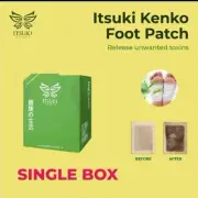ITSUKI ( EXP 12/2025 ) KENKO HEALTH - Detox Foot Pads Patch Herb 50 Schts