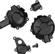 Motorcycle Engine Protector Cover Compatible with BMW S1000RR/R 2019-2024(Black Set)