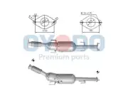 DIESEL PARTICULAR FILTER DPF 20N0135-OYO