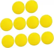 10Pcs Round Stamper Sponge Painting Stencil for Art Easy Clean DIY Drawing Tools for Early Education Boost Creativity Parent Interaction Yellow